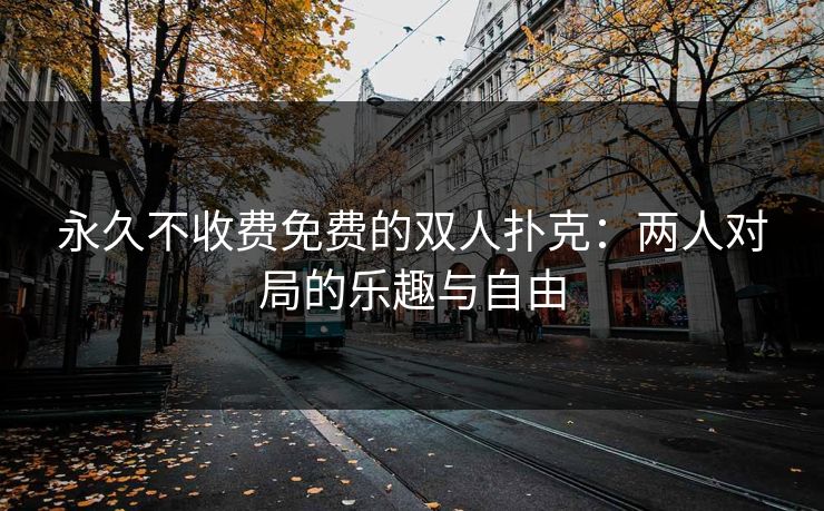 永久不收费免费的双人扑克:两人对局的乐趣与自由